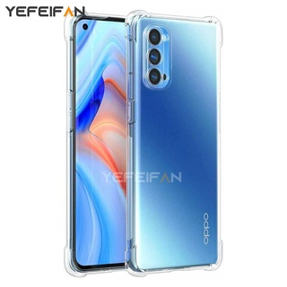 Ốp điện thoại cho OPPO A55 OPPO A54 A94 A92 A93 A16 RENO 6 5 4G 5G silicone túi khí chống sốc thích hợp