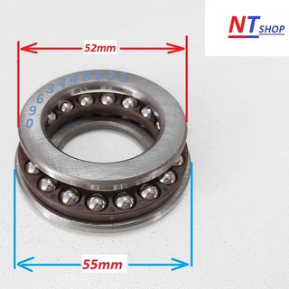 Bộ vòng bi chao máy rửa xe cao áp - kích thước 55x28x12mm - linh kiện thay thế sửa chữa máy rửa xe