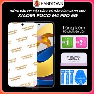 Miếng dán PPF Xiaomi Poco M4 Pro 5G Bảo Vệ Máy Chống Xước Chống Nước Chống Vân Tự Phục Hồi Cao Cấp Handtown
