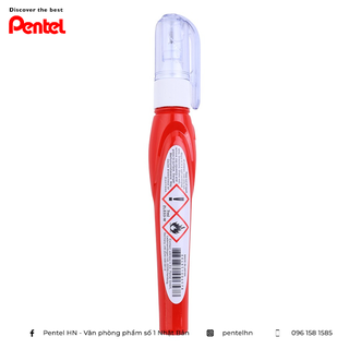 Bút Xóa Cao Cấp Thiết Kế Độc Đáo Lạ Mắt Pentel ZLE52 ZLE53 | Mực Ra Đều, Nhanh Khô, Không Tắc, Không Vón Cục