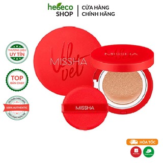 Phấn Nước Che Phủ Hoàn Hảo Missha Velvet Finish Cushion 15g - Hàn Quốc Chính Hãng