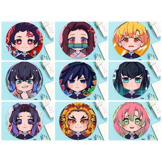 Lót chuột kimetsu yaiba khổ nhỏ - tròn (20x20cm)