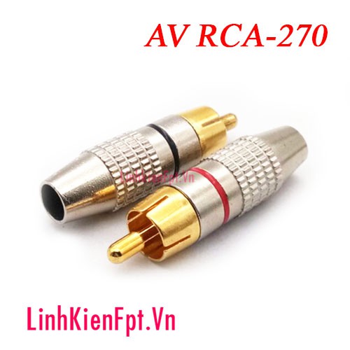 Jack hoa sen AV RCA - 270