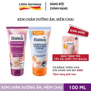 Kem dưỡng ẩm chân chuyên sâu Balea - Làm mềm chai chân, giảm nứt gót Balea - 50&amp;100ml - Hàng nội địa Đức chính hãng