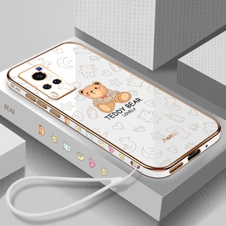 Ốp Điện Thoại In Hình Gấu Bông Cho Vivo Y1S Vivo T1 5G Vivo Y51 2020 Vivo Y15S 2021 Vivo Y15A Vivo Y01 Vivo Z1 PRO