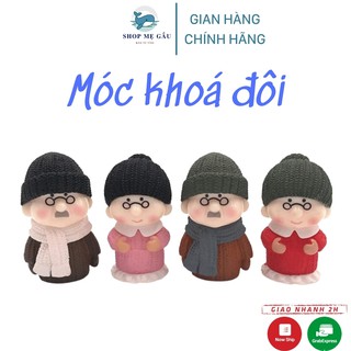 Móc khoá đôi CUTE Móc khoá cute nhựa mềm bền đẹp