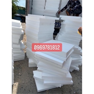 Xốp cứng EPS dày 5cm làm khuôn bánh, mô hình ( 50x50cm)