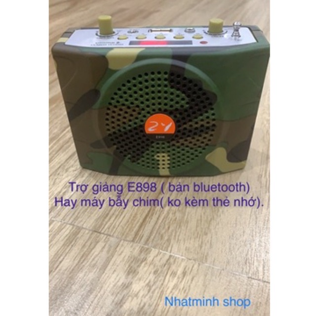 Loa trợ giảng E898 điều khiển xa( có bluetooth).
