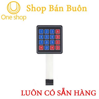 Bàn Phím Ma Trận 4x4 V1 ( Phím Dán )