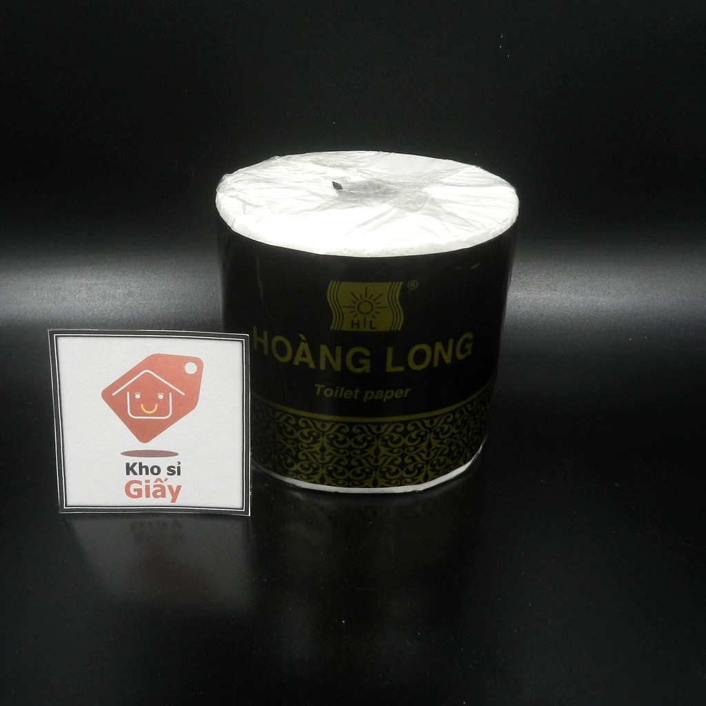 1 CUỘN GIẤY VỆ SINH LỤA CAO CẤP HOÀNG LONG