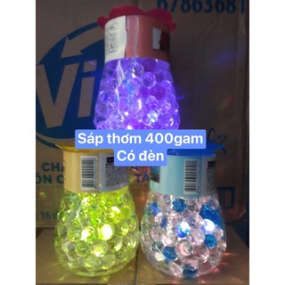 Sáp Thơm Hàn Quốc Có Đèn - Vừa Thơm Vừa Thay Được Đèn Ngủ (loại 400gam)