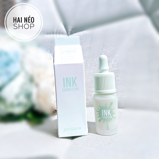 [ĐỌC KỸ MÔ TẢ] Che Khuyết Điểm Peripera Ink Corrector - màu xanh lá - che phủ mụn, thâm đỏ, những vùng da ko đều màu (Hà