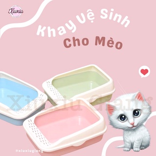 [Tặng Kèm Xẻng] Khay Sinh Mèo Vảy Cá - Xiuxiu Giang