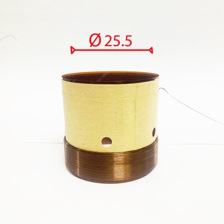 Coil loa 25.5 mm loại 4 lớp đồng nguyên chất - Côn loa 25.5
