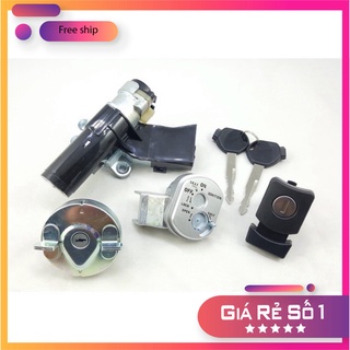 HCM- Bộ Ổ Khóa Xe LEAD 110 - SCR 110 Đời 2009 Đến 2012 Hàng Cao Cấp Loại 1 ĐỒ CHƠI XE MÁY GIÁ SỈ