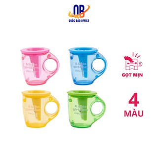 Gọt bút chì Deli - 2 cỡ - Xanh lá/ Xanh dương/ Hồng/ Vàng - 1 chiếc - E0551