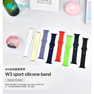 DÂY ĐEO SILICON CHO APPLE WATCH 1-5 FULL SIZE COTEetCI CHÍNH HÃNG