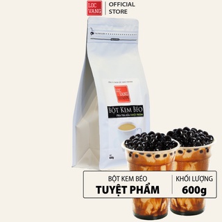 Bột Kem Béo Nguyên Liệu Làm Trà Sữa Trân Châu Tự Pha TUYỆT PHẨM 600g