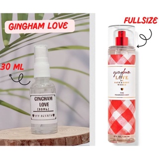 (30ML) XỊT THƠM GINGHAM LOVE BATH AND BODYWORKS