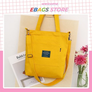 [ HOTTREND ] Túi Tote Vải Dù Cao Cấp Đi Học Tiện Lợi Cho Các Nữ Sinh TEB015