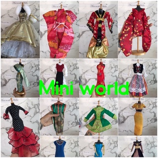 Váy dạ hội cho búp bê Barbie chính hãng mã A