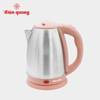 Ấm đun nước siêu tốc Điện Quang ĐQ EKT07 1518 BR (1500W, 1.8L, INOX 201, nhựa PP, màu nâu) Chính hãng . Màu ngẫu nhiên