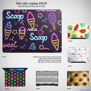 Skin dán Laptop Asus in hình Hoa văn sticker nhiều mẫu 23 (inbox mã máy cho Shop)