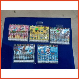 Sáp vặn 12 màu ngắn