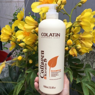 Dầu gội Colatin Collagen Keratin tơ tằm 1000ml