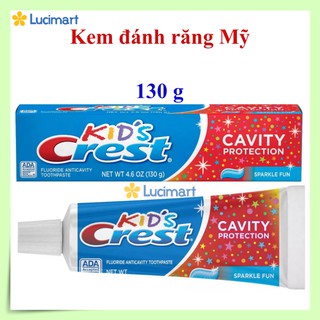 Kem đánh răng trẻ em Crest Kid’s Cavity Protection [Hàng Mỹ]