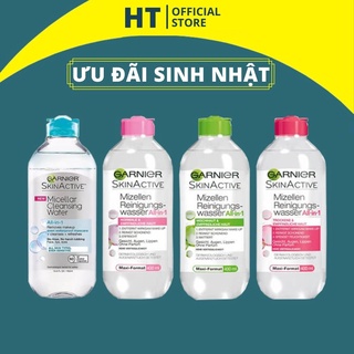 Nước Tẩy Trang Garnier Micellar Cleansing Water Pháp 400ml - Hoàng Thanh Cosmetics