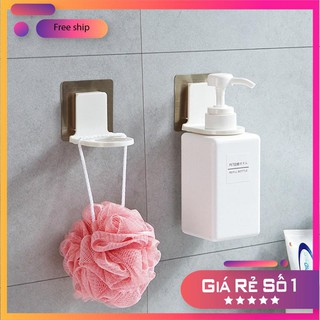 Móc treo đỡ cổ chai dầu gọi, sữa tắm dán tường bền bỉ tiện lợi