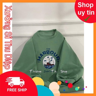 ÁO THE BARBOUR NỈ NGOẠI BO TAY