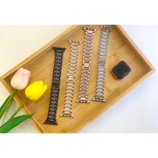 Dây thép đính đá cực xinh dành cho apple watch