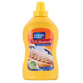 Mù tạt vàng American Garden chai 397g