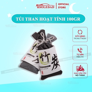 Túi Than Tre hoạt tính khử mùi, lọc không khí xe hơi, xe ô tô, tủ quần áo