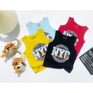 {8-20kg} Áo ba lỗ bé trai chất cotton 100% loại đẹp