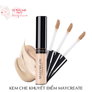 [Bán Sỉ]Kem Che Khuyết Điểm Maycreate,Kem Nền Che Khuyết Điểm Mềm Mịn,Dễ Tán,Bám Da Tốt Hàng Nội Địa Trung