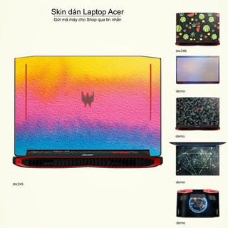 Skin dán Laptop Acer in hình Hoa văn sticker _nhiều mẫu 40 (inbox mã máy cho Shop)