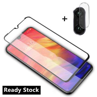 Xiaomi Redmi 7A Tempered Glass Screen Protector For Xiaomi Redmi Note 7 6 5 Pro 6A Full Glue Screen Protector &amp; Camera Lens Glass Protector
