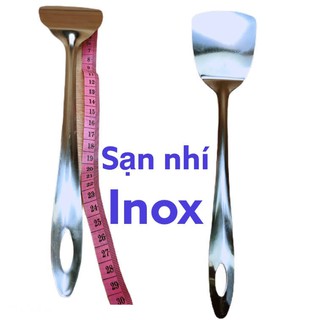 sạn xào đồ ăn chất liệu inox size nhí nhỏ