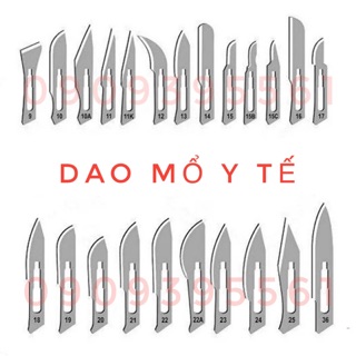 DAO MỔ Y TẾ CÁC SỐ