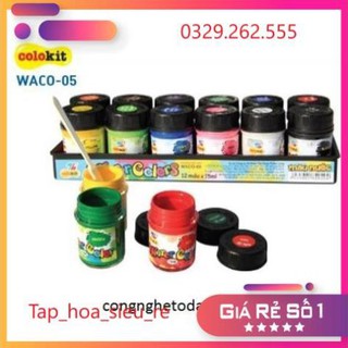 (Rẻ Vô địch) Màu nước Thiên Long WACO 05 ( 12 màu)