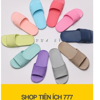❌BÁN SỈ❌ Dép Đi Trong Nhà, Văn Phòng, Nhà Tắm Nguyên Khối DU5 2067 SHOP TIỆN ÍCH 777