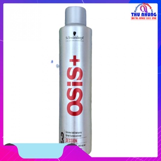 Gôm xịt tóc giữ nếp cứng Schwarzkopf OSiS + 3 Session Extreme Hold Hairspray 300ml