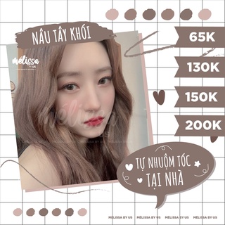 ẢNH THẬT - [KHÔNG CẦN TẨY - NÂU TÂY KHÓI] Thuốc nhuộm tóc SIÊU DƯỠNG MÉLISSA- KHÔNG XƠ - LÀNH TÍNH (TẶNG KÈM TRỢ DƯỠNG T