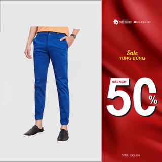Quần Nam Kaki PHAN NGUYỄN Form Dáng Slim Fit Ôm Vừa Phải Tôn Dáng, Chất Cotton Dễ Chịu Thoải Mái QKK.059