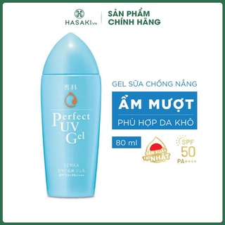 Gel Sữa Chống Nắng SENKA Perfect UV Gel SPF50/PA++++ 80g