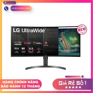 [35WN75C-B] Màn hình máy tính LG UltraWide™ 35 inch QHD 100Hz AMD FreeSync™ HDR 10 USB Type-C™ Loa 5W - BH 24 tháng