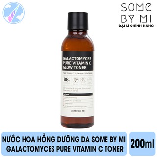 Nước Hoa Hồng Dưỡng Trắng, Chống Lão Hóa và Sáng Mịn Da Some By Mi Galactomyces Pure Vitamin C Toner 200ml